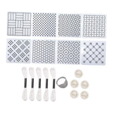 Ecomistiq Japanese Embroidery Set Thimble Sewing Set For Shirts Embellishing Patchwork | Other Hand Embroidery Kits | Hand Embro