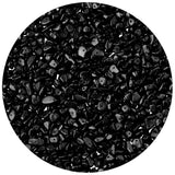 LAIDANLA Black Obsidian 400pcs Natural Chip Stone Beads 5-8mm Healing Crystal Irregular Gemstones Drilled DIY Loose Rocks Bead C