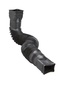 Amerimax Home Products 85015 Flex-A-Spout Downspout Extension, Black