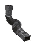 Amerimax Home Products 85015 Flex-A-Spout Downspout Extension, Black