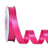 Ribest Hot Pink Double Faced Satin Ribbon, 5/8 Inch 25 Yard Ribbon for Crafts Gift Wrapping Bows Wedding Party Decoration Bouque