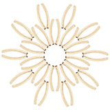 CREATCABIN 1 Box 40Pcs Gold Curved Tube Beads 24K Real Gold Plated Brass Sleek Noodle Fish Scales Bead Long Large Hole Spacer Co