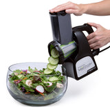Presto 02970 Professional SaladShooter Electric Slicer/Shredder Black 1 count-New