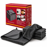 5 Pack Magic Cleaning Cloth Lint Free Microfiber Cloths,11.8 x 15.8 in