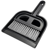 Mini Dustpan and Brush Set Portable Hand Broom Compact 8.5inch Nesting Cleaning Combo for Desks Keyboards Home Office