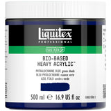 Liquitex Bio-Based Heavy Acrylic, 500ml (16.9-oz), Phthalocyanine Blue Green Shade