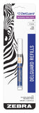 Zebra Delguard #2 Mechanical Pencil Lead Refill, 0.5 Mm, Hb, Black, 12/tube