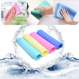 DECOR VIBES Reusable Water Absorbent Magic Towel for Car, Home and Kitchen Cleaning 39 X 29 cm (Pack of 2)