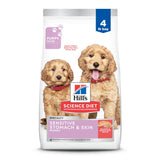 Hill's Science Diet Sensitive Stomach & Skin, Puppy, Stomach & Skin Sensitivity Support, Dry Dog Food, Salmon & Brown Rice, 4 lb