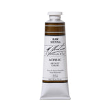 M. Graham 2Ounce Tube Acrylic Paint, Raw Sienna