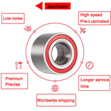 (4Pcs) Heavy Duty Wheel Bearings For Can-Am Defender/Commander/Maverick/Outlander/Renegade Replaces # 293350040, 705400088, 2933