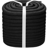 1/2 Inch Arborist Tree Pulling Rope - 200 Feet Tree Swing Rope for Rigging, Outdoor Use - High Strength Double Braided Polyester