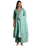 Libas Women'S Pure Cotton Kurta Set (358120R