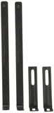Universal Office Products 8173 Adjustable Cubicle Hangers, Black, Set of Two