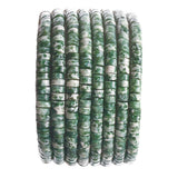Natural African Jade Stone Spacer Beads 4x2mm 38cm/str Flat Round Loose Semi Gemstone Caps for Making Bracelets Necklace