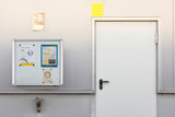 Weather Resistant Outdoor Magnetic Steel Dry-Erase Enclosed Board Cabinet, 47 X 38.3, Aluminum Frame