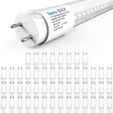 Sunco 50 Pack T8 LED Bulbs 4 Foot, Tube Light Bulbs Ballast Bypass, 48 Inch Fluorescent Replacement, 2200 LM, 18W, 6000K Dayligh