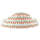3/8 Grosgrain Ribbon Carrot Garden Bunny Rabbit DIY Easter Hair Bows Gifts Crafts (5 Yards)
