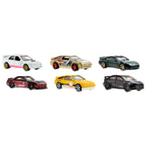 Hot Wheels HW Legends Multipacks of 6 Toy Cars, 1:64 Scale, Authentic Decos, Popular Castings, Rolling Wheels, Gift for Kids 3 Y