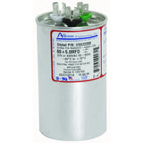 AMRAD ENGINEERING USA2220B Round USA-Made Motor Run Capacitor, 60/5 Mfd, 370/440 Vac-132344