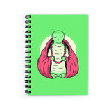 Plan To Gift Notebooks For Office Yoga Turtle Notebook Wire Bound Spiral Printed Pages:160 (Size A5)