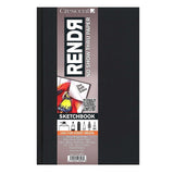 Crescent Creative Products 8.5 11inch RENDR Hardbound Sketchbook, 8.5 x 11, White, Model:1200011