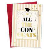 DISJOURNEY Graduation Card for Him Her - Funny High School College 2025 Graduation Gift - Promising Future
