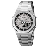 Skmei MenS Dual-Display Watch | 50M Waterproof Digital And Analog Watch For Men | Multifunctional Formal And Casual MenS Wristwa