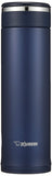 Zojirushi SM-JF48-AD Water Bottle, Stainless Steel Mug, Bottle, Direct Drinking, Lightweight, Cold Retention, 16.2 fl oz (480 ml