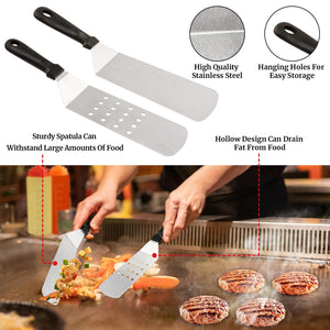 Griddle Accessories Kit, 29PCS for Blackstone Flat Top Grill Accessories Set for Camp Chef, Grilling Utensils Set with Spatulas,