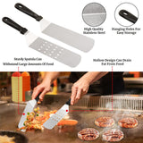 Griddle Accessories Kit, 29PCS for Blackstone Flat Top Grill Accessories Set for Camp Chef, Grilling Utensils Set with Spatulas,