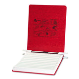ACCO PRESSTEX Covers with Hooks, Unburst, 9 1/2 x 11 Sheets, Executive Red (54119)