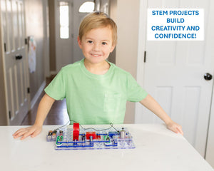 Snap Circuits Jr. Sc-100 Electronics Exploration Kit, Over 100 Projects, Full Color Project Manual, 28 Parts, Stem Educational T