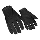 Ansell RINGERS R-353 Padded Rope Channel Advanced Rescue Gloves with Synthetic Leather Palm for Mining, Oil and Gas, Black Size 