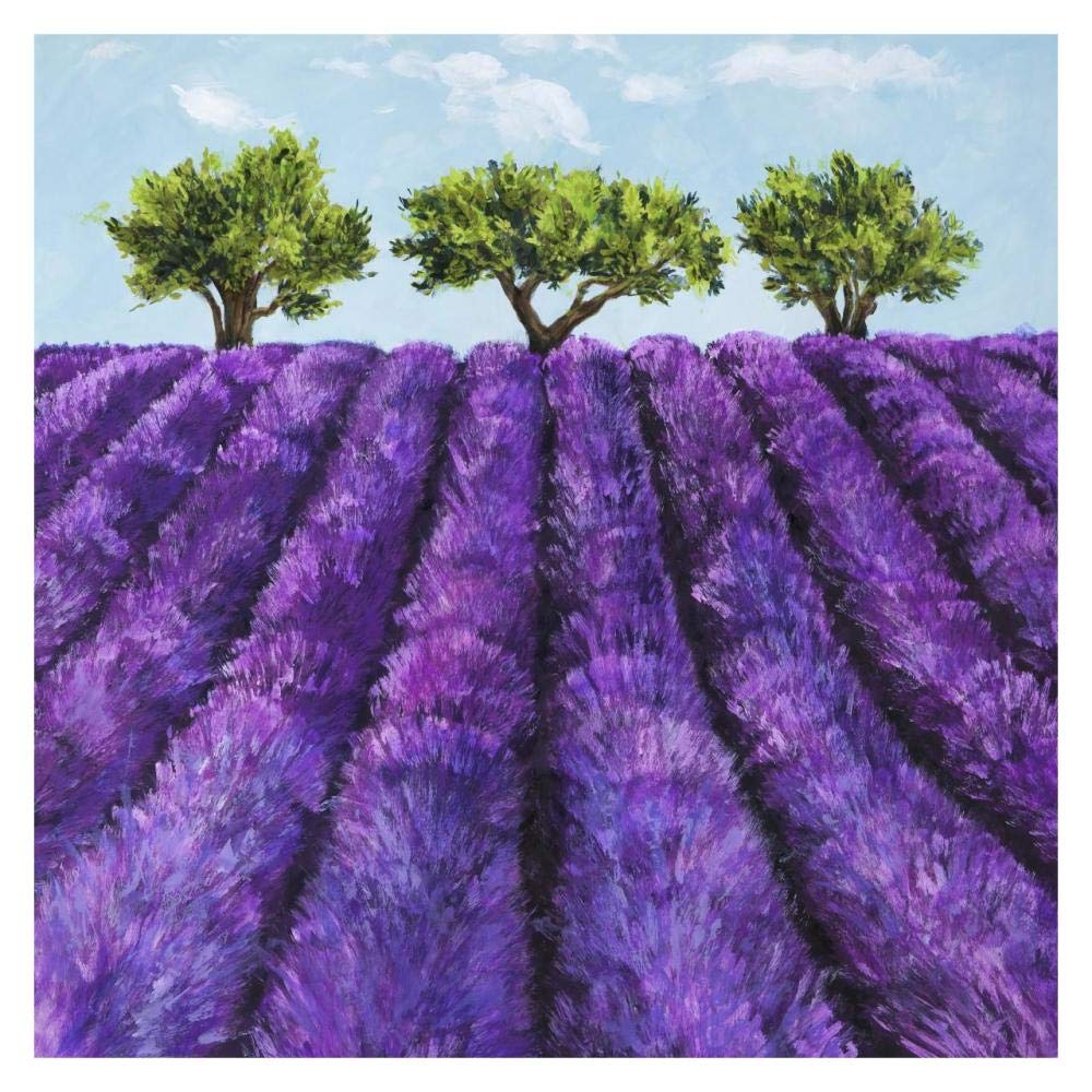 Filari Di Lavanda-Paper Art-32,,X32,,