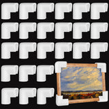 Frienda 24 Pcs Foam Corner Protectors for Moving Mirror TV Box Frame Edge Protection Corners for Pictures Photo Shipping Packagi