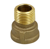 Supply Giant CSFQ0034 3/4Inch Male National Pipe Taper Brass Extension 125 LB Applications Piece Brass Construction, Higher C