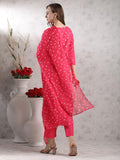 Gosriki Women'S Rayon Blend Straight Printed Kurta With Pant & Dupatta (Stree Pink-Vks02-Gs_S_Pink_Small),Pink,,B0DJWH9F1M