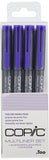 COPIC MULTILINER LAVENDER 4PC SET