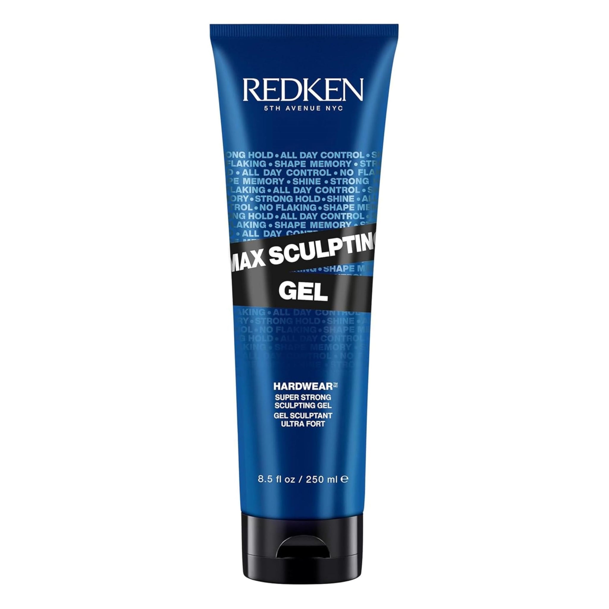 Redken Max Sculpting Gel For All Hair Types - Provides Body & High Shine Finish With Long-Lasting Shape Memory, Flake-Free Contr