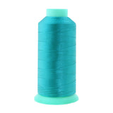 Mandala Crafts Size 92 280D T90 Bonded Nylon Thread - Turquoise 1100 YDs Tex 90 Heavy Duty Sewing Threads for Leather, Jeans, We