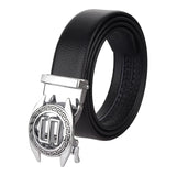 Zacharias MenS Faux Leather Belt (As012_Black_30) (Pack Of 1)