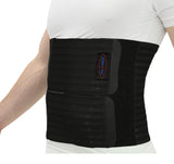 ITAMED Mens Breathable Elastic Postsurgical Recovery Binder, Abdominal and Back Support Wrap/Binder, Made in USA, 12 Wide, B