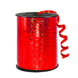Red Curling Ribbon, 500 Yard Shiny Metallic Red Balloon String, 1/5 Ribbon Curling for Gift Wrapping, Balloon Ribbon, Birthday, 