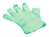 Camco Durable All Purpose RV and Camper Disposable Sanitation Gloves | Ideal in Wet or Dry Conditions | Green Non-Latex Gloves |