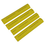 Ancor 307924 Marine Grade Electrical Adhesive Lined Heat Shrink Tubing (1Inch Diameter, 12Inches Long, Yellow, 3Pack)