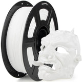 iSANMATE Rapid PLA Filament 1.75mm, White 3D Printer Filament, Fast Printing Speed PLA, Dimensional Accuracy 0.02mm, 1kg/Spool