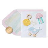 Papyrus Baby Shower Card for Girl (Sweet and Happy Moment)
