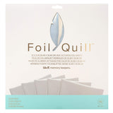 We R Memory Keepers Foil Quill 12x12 Sheets, 15/PackageSilver Swan