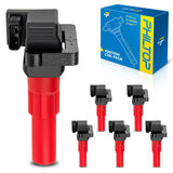 PHILTOP UF666 Ignition Coil Pack, Compatible with 2010-2019 Outback, 2010-2019 Legacy, 2010-2014 Tribeca, OE Coils with Fast Ign
